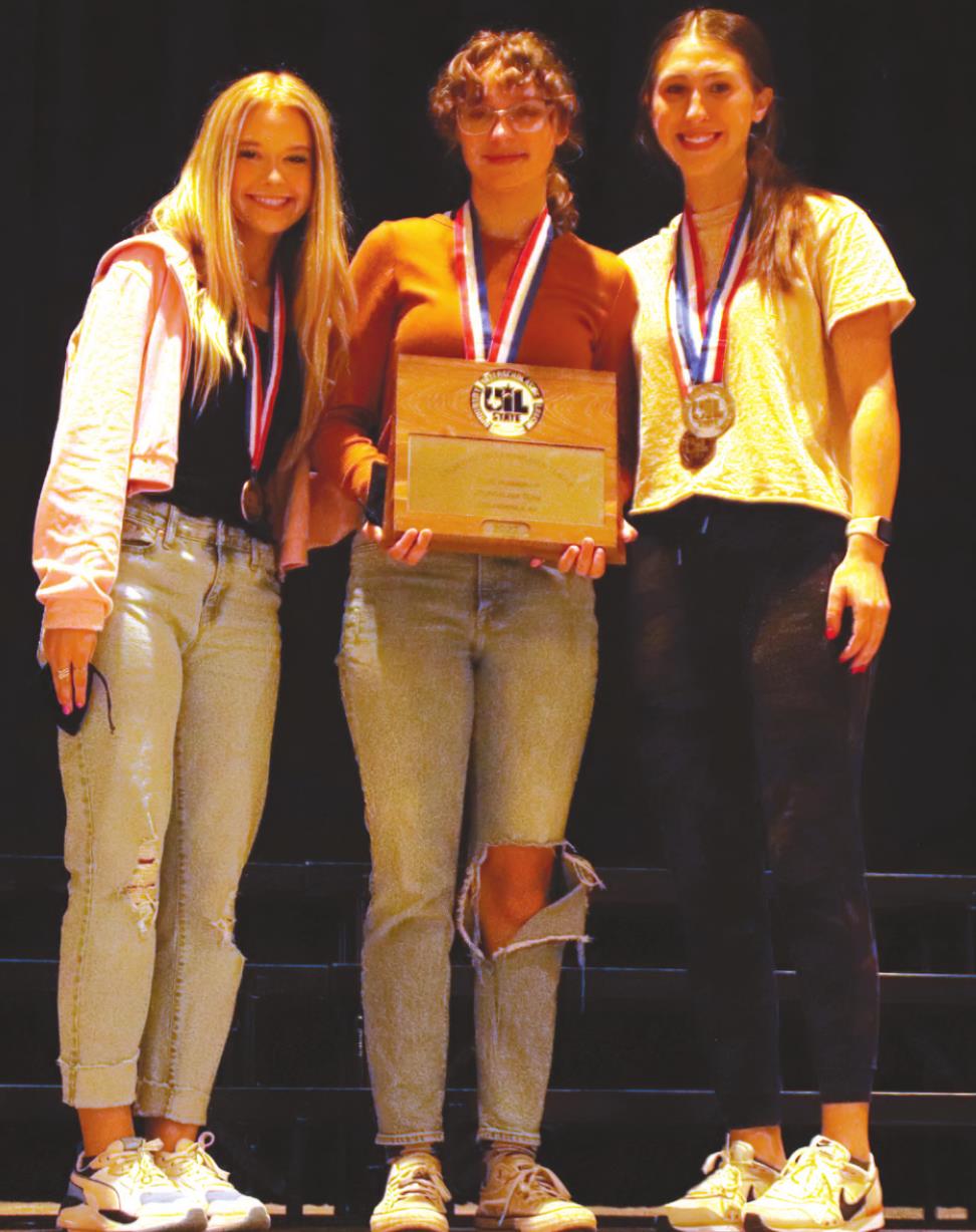 Archer City ISD journalism team places second at state Archer County News