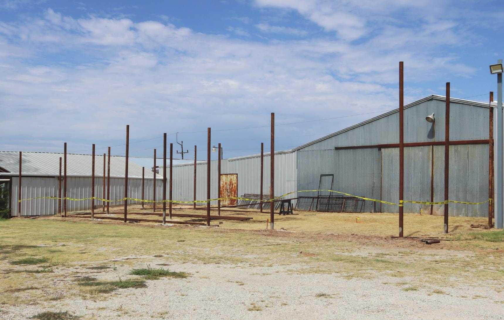 Archer County Junior Livestock Show Barn project making progress