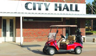 The Archer City Police Department is cracking down on violators of the golf cart ordinance and are issuing warnings and tickets for violators. File photo